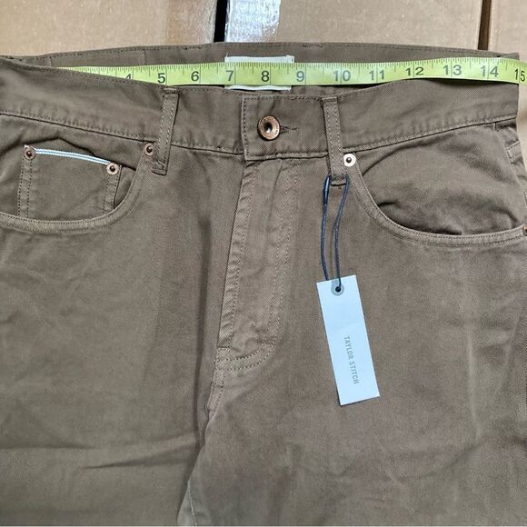 Taylor Stitch The Democratic All Day Pant Mens 29 In Espresso Brown Selvage NEW - Picture 11 of 11